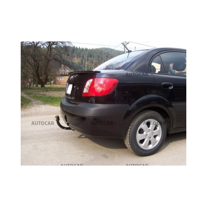 Towbar, Auto-Hak, Semi-Detachable System, Kia Rio 4-Door 2005 - 2011 - EDK.ro