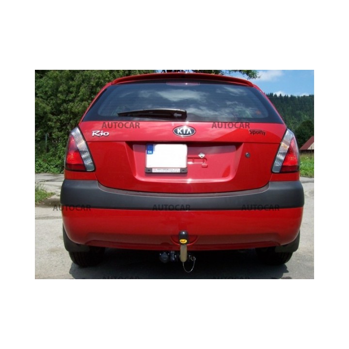 Cârlig de Remorcare, Auto-Hak, Sistem Demontabil Automat, Kia Rio 5 Uși 2005 - 2009 - EDK.ro