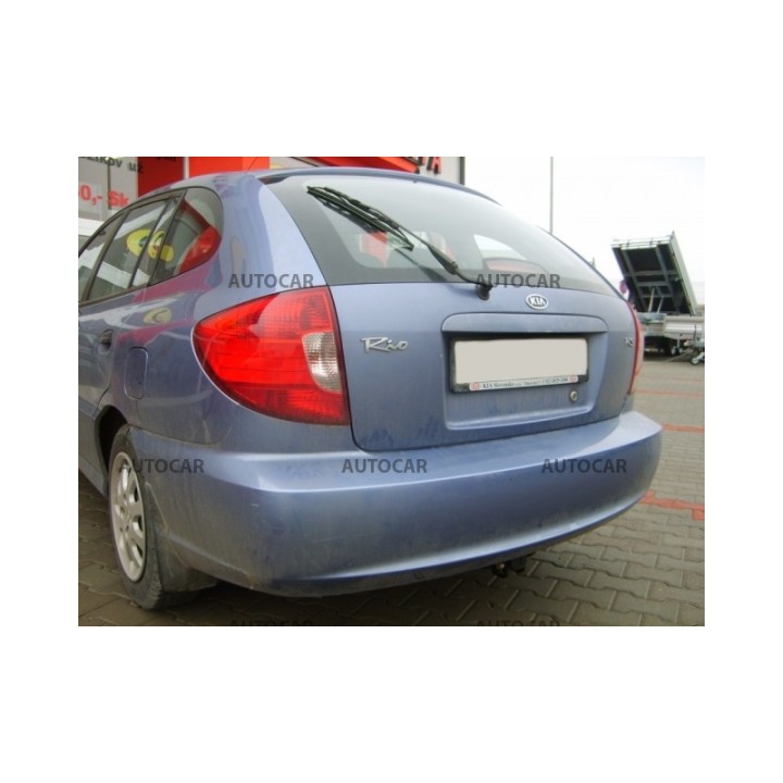 Cârlig de Remorcare, Auto-Hak, Sistem Demontabil Automat, Kia Rio 5 Uși 2000 - 2005 - EDK.ro