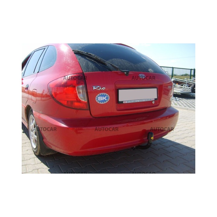Cârlig de Remorcare, Auto-Hak, Sistem Semi-Demontabil, Kia Rio 5 Uși 2000 - 2005 - EDK.ro