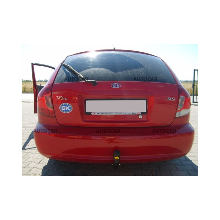 Towbar, Auto-Hak, Semi-Detachable System, Kia Rio 5-Door 2000 - 2005 - EDK.ro