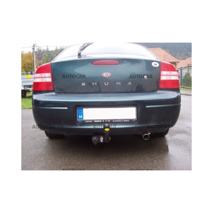 Cârlig de Remorcare, Auto-Hak, Sistem Semi-Demontabil, Kia Sephia 4 Uși 1999 - 2001 - EDK.ro
