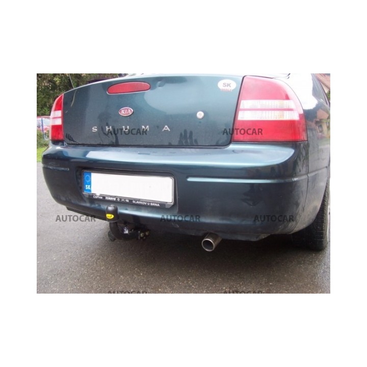 Cârlig de Remorcare, Auto-Hak, Sistem Semi-Demontabil, Kia Sephia 4 Uși 1999 - 2001 - EDK.ro