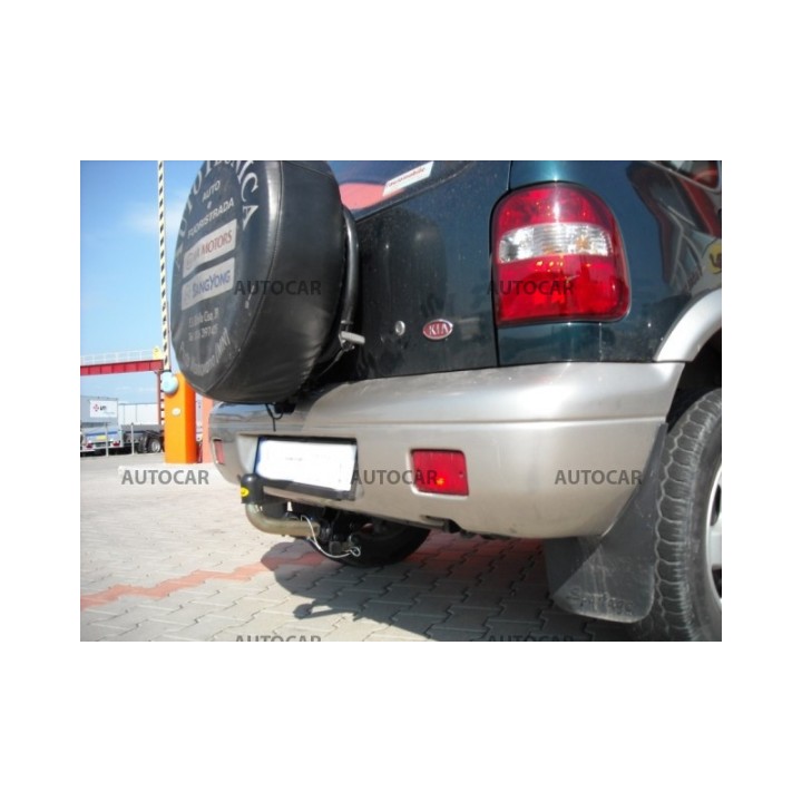 Cârlig de Remorcare, Auto-Hak, Sistem Demontabil Automat, Kia Sportage 5 Uși 1994 - 2004 - EDK.ro