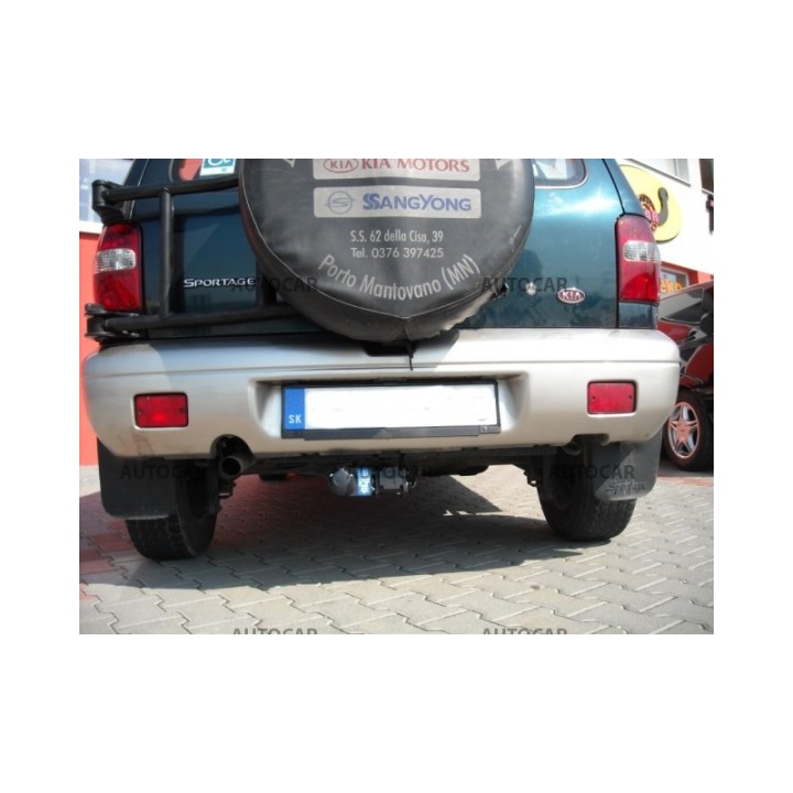 Cârlig de Remorcare, Auto-Hak, Sistem Demontabil Automat, Kia Sportage 5 Uși 1994 - 2004 - EDK.ro