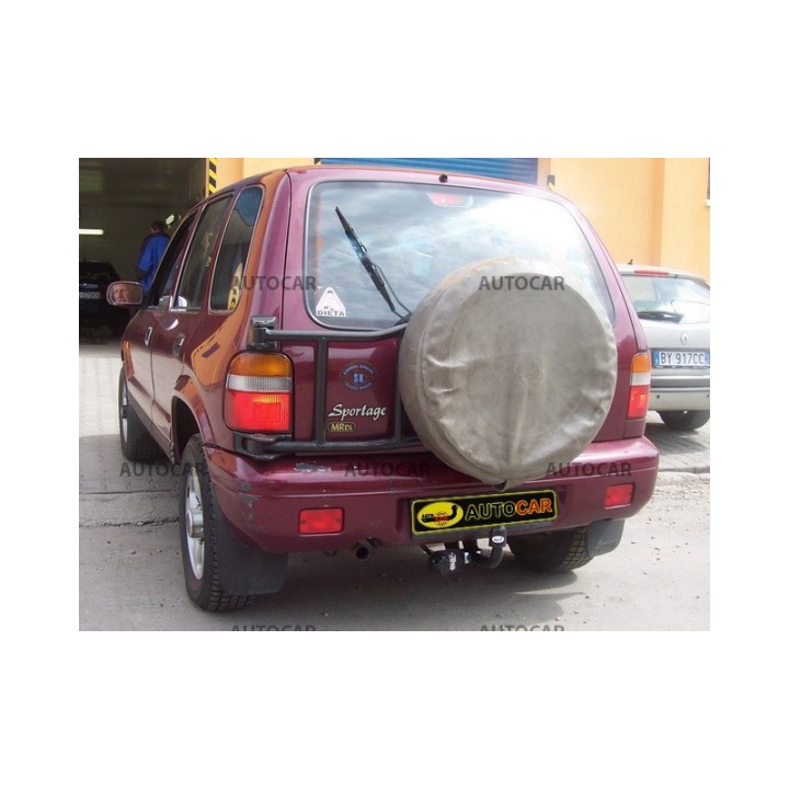 Towbar, Auto-Hak, Semi-Detachable System, Kia Sportage 5-Door 1994 - 2004 - EDK.ro