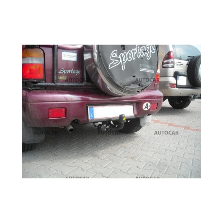Cârlig de Remorcare, Auto-Hak, Sistem Semi-Demontabil, Kia Sportage 5 Uși 1994 - 2004 - EDK.ro