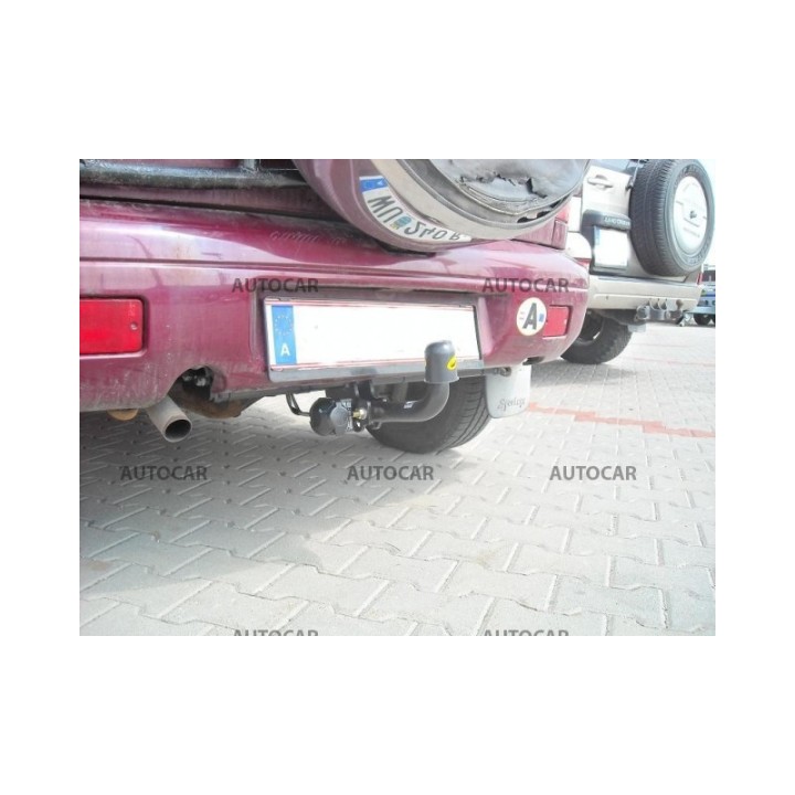 Cârlig de Remorcare, Auto-Hak, Sistem Semi-Demontabil, Kia Sportage 5 Uși 1994 - 2004 - EDK.ro