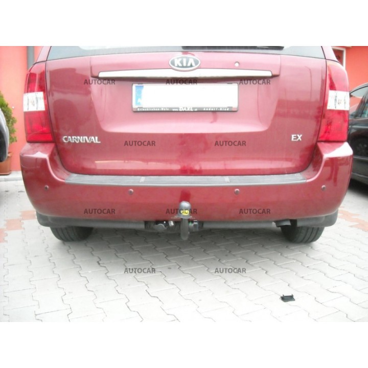 Cârlig de Remorcare, Auto-Hak, Sistem Demontabil Vertical, Kia Carnival Van 2006 - Prezent - EDK.ro