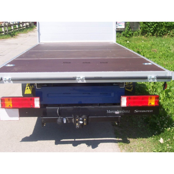 Towbar, Auto-Hak, Semi-Detachable System, Mercedes-Benz Sprinter Chassis Cab Twin Wheel 1995 - 2006 - EDK.ro
