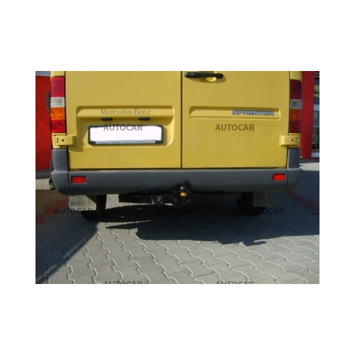 Towbar, Auto-Hak, Semi-Detachable System, Mercedes-Benz Sprinter Panel Van 1995 - 2006 - EDK.ro