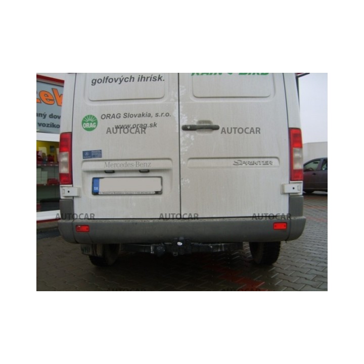 Cârlig de Remorcare, Auto-Hak, Sistem Semi-Demontabil, Mercedes-Benz Sprinter Dubă 1995 - 2006 - EDK.ro