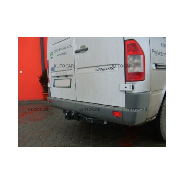 Cârlig de Remorcare, Auto-Hak, Sistem Semi-Demontabil, Mercedes-Benz Sprinter Dubă 1995 - 2006 - EDK.ro