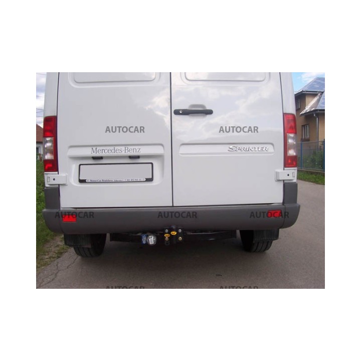 Cârlig de Remorcare, Auto-Hak, Sistem Semi-Demontabil, Mercedes-Benz Sprinter Dubă 1995 - 2006 - EDK.ro