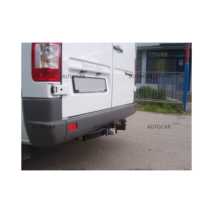 Towbar, Auto-Hak, Semi-Detachable System, Mercedes-Benz Sprinter Panel Van 1995 - 2006 - EDK.ro