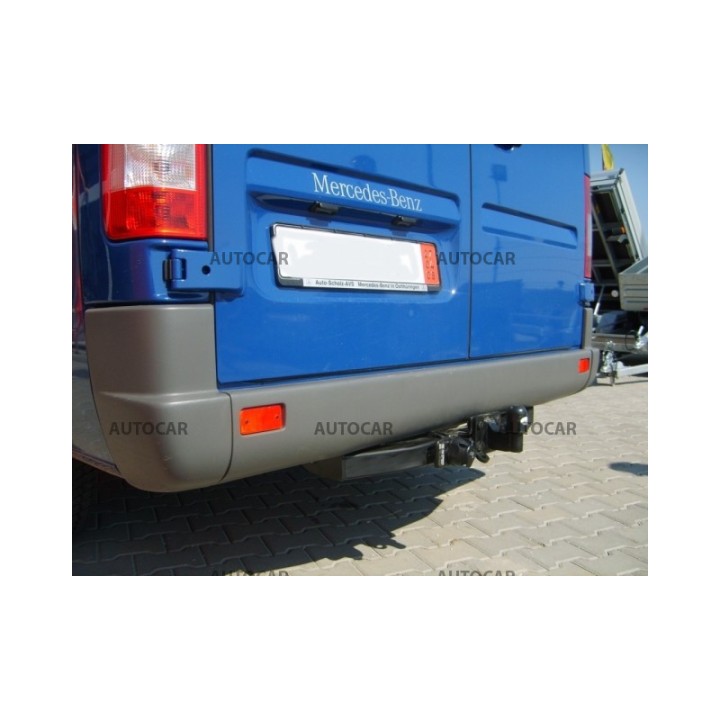 Towbar, Auto-Hak, Semi-Detachable System, Mercedes-Benz Sprinter Panel Van 1995 - 2006 - EDK.ro