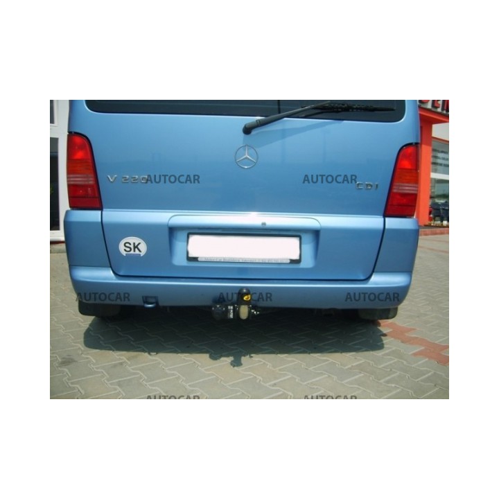 Cârlig de Remorcare, Auto-Hak, Sistem Demontabil Automat, Mercedes-Benz Vito 1996 - 2003 - EDK.ro