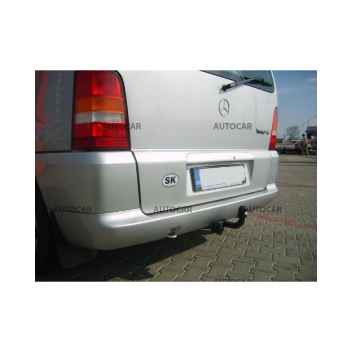Towbar, Auto-Hak, Semi-Detachable System, Mercedes-Benz Vito 1996 - 2003 - EDK.ro