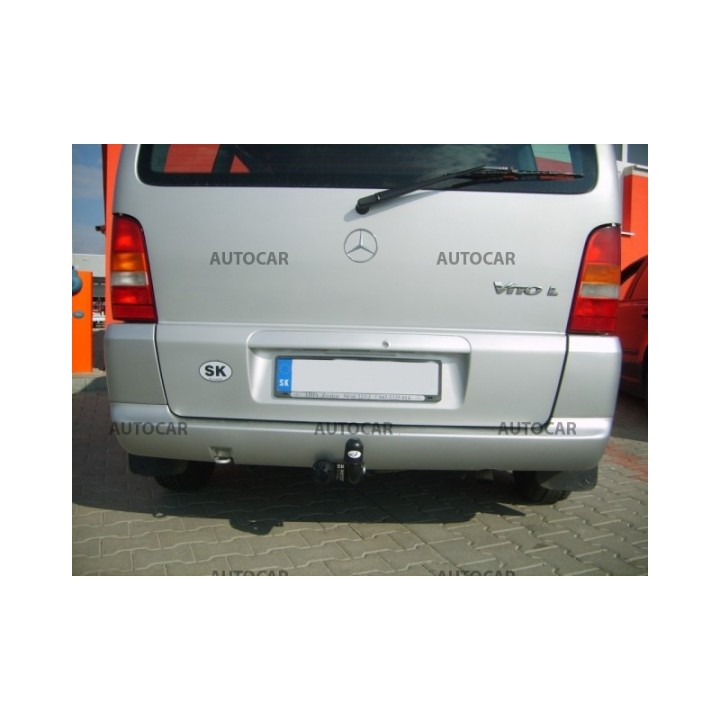 Towbar, Auto-Hak, Semi-Detachable System, Mercedes-Benz Vito 1996 - 2003 - EDK.ro