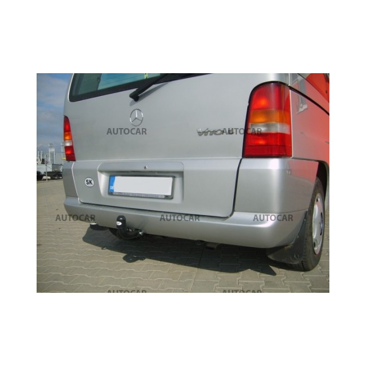 Towbar, Auto-Hak, Semi-Detachable System, Mercedes-Benz Vito 1996 - 2003 - EDK.ro