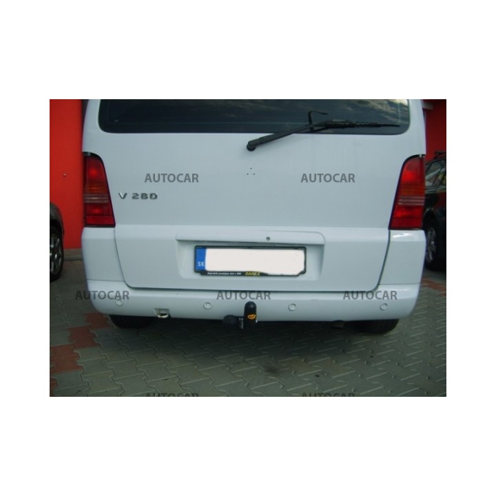Cârlig de Remorcare, Auto-Hak, Sistem Semi-Demontabil, Mercedes-Benz Vito 1996 - 2003 - EDK.ro