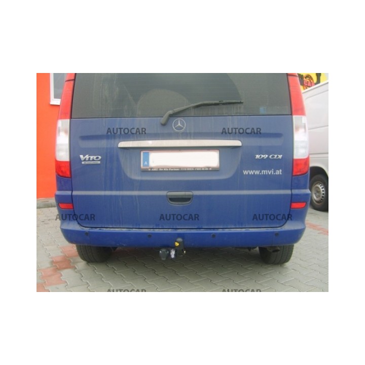 Towbar, Auto-Hak, Semi-Detachable System, Mercedes-Benz Vito 4x4 2003 - 2014 - EDK.ro