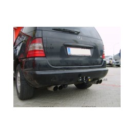 Towbar, Auto-Hak, Semi-Detachable System, Mercedes-Benz M-Class 1998 - 2005 - EDK.ro