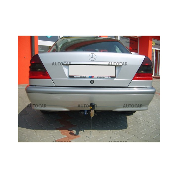 Cârlig de Remorcare, Auto-Hak, Sistem Demontabil Automat, Mercedes-Benz C-Class 4 Uși 1993 - 2000 - EDK.ro