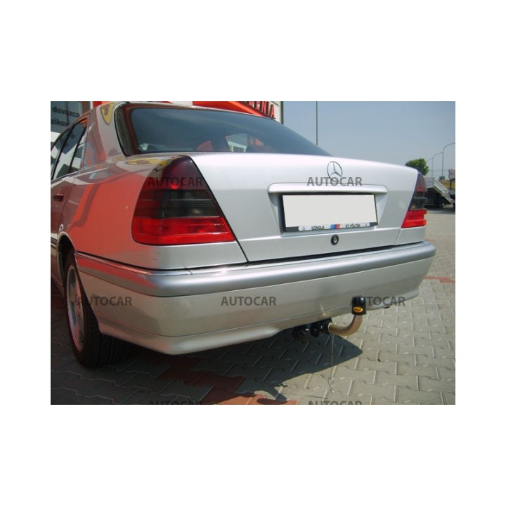 Cârlig de Remorcare, Auto-Hak, Sistem Demontabil Automat, Mercedes-Benz C-Class 4 Uși 1993 - 2000 - EDK.ro