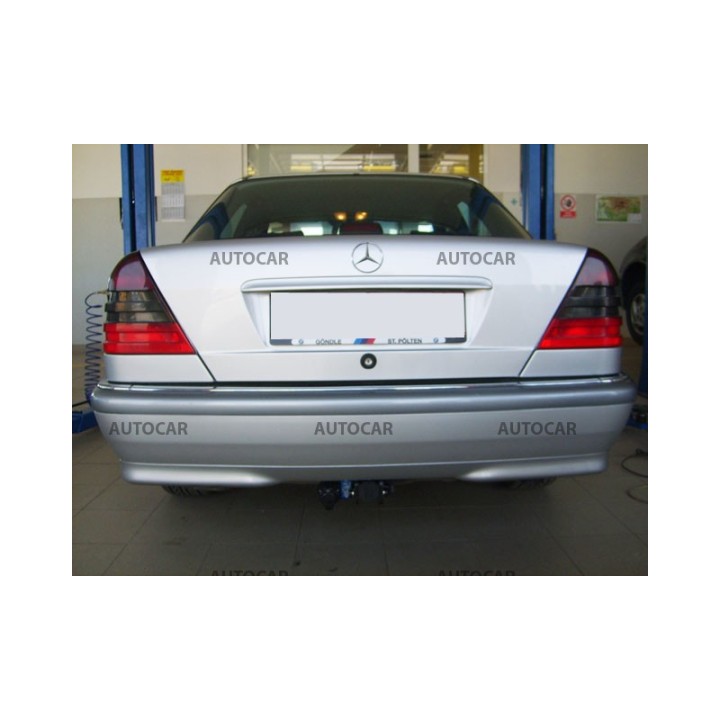 Cârlig de Remorcare, Auto-Hak, Sistem Demontabil Automat, Mercedes-Benz C-Class 4 Uși 1993 - 2000 - EDK.ro