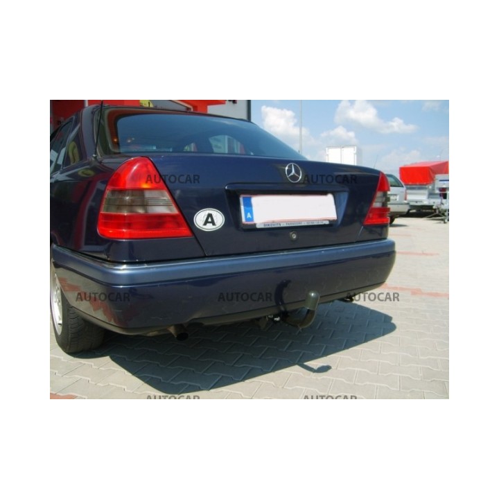 Towbar, Auto-Hak, Semi-Detachable System, Mercedes-Benz C-Class 4-Door 1993 - 2000 - EDK.ro
