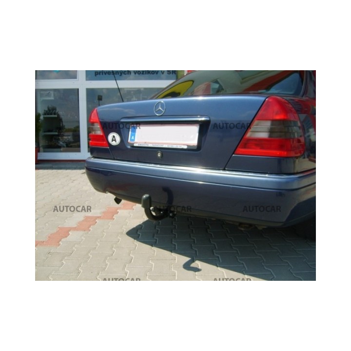 Towbar, Auto-Hak, Semi-Detachable System, Mercedes-Benz C-Class 4-Door 1993 - 2000 - EDK.ro