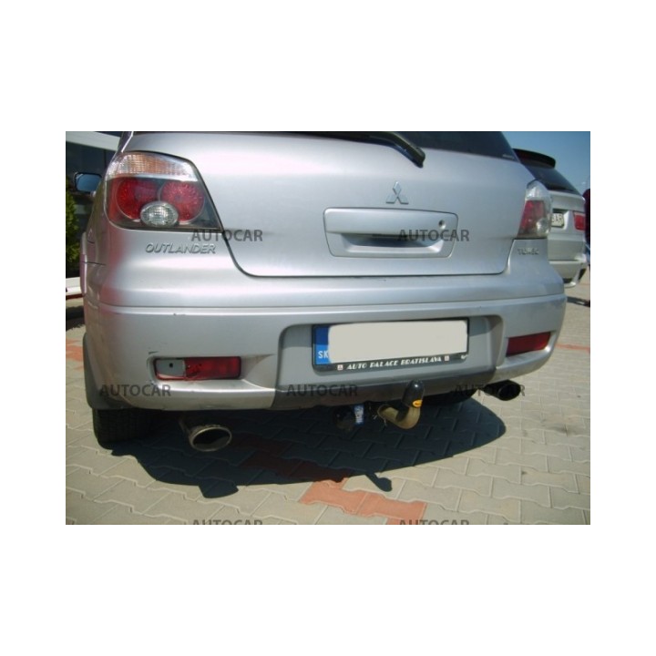Towbar, Auto-Hak, Automatic Detachable System, Mitsubishi Outlander 5-Door 2003 - 2007 - EDK.ro