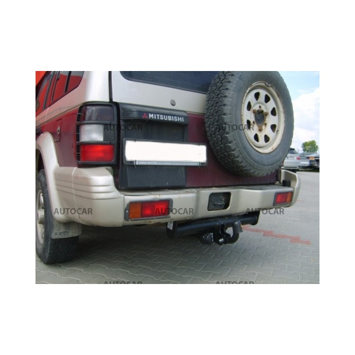 Cârlig de Remorcare, Auto-Hak, Sistem Semi-Demontabil, Mitsubishi Pajero 3/5 Uși 1991 - 2002 - EDK.ro