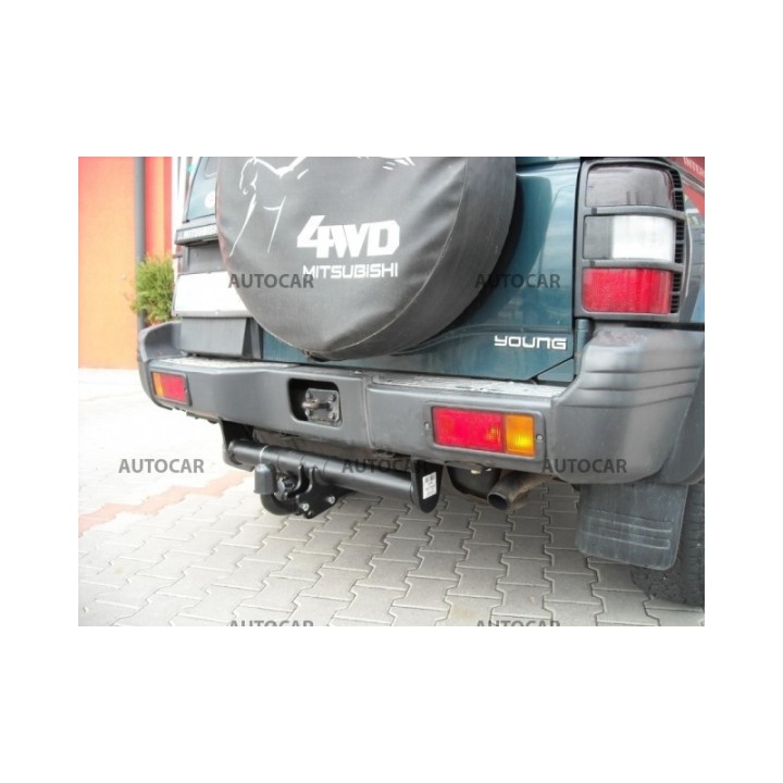 Cârlig de Remorcare, Auto-Hak, Sistem Semi-Demontabil, Mitsubishi Pajero 3/5 Uși 1991 - 2002 - EDK.ro