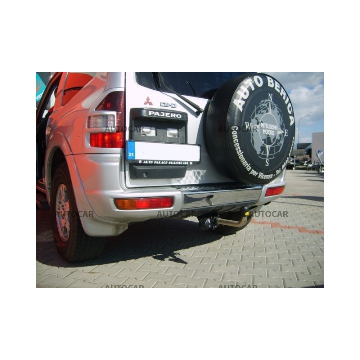 Cârlig de Remorcare, Auto-Hak, Sistem Demontabil Automat, Mitsubishi Pajero 5 Uși 2000 - 2006 - EDK.ro