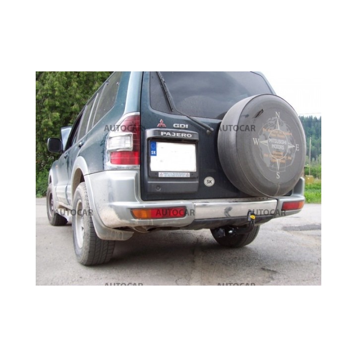 Towbar, Auto-Hak, Semi-Detachable System, Mitsubishi Pajero 5-Door 2000 - 2006 - EDK.ro