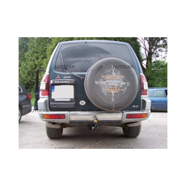 Cârlig de Remorcare, Auto-Hak, Sistem Semi-Demontabil, Mitsubishi Pajero 5 Uși 2000 - 2006 - EDK.ro