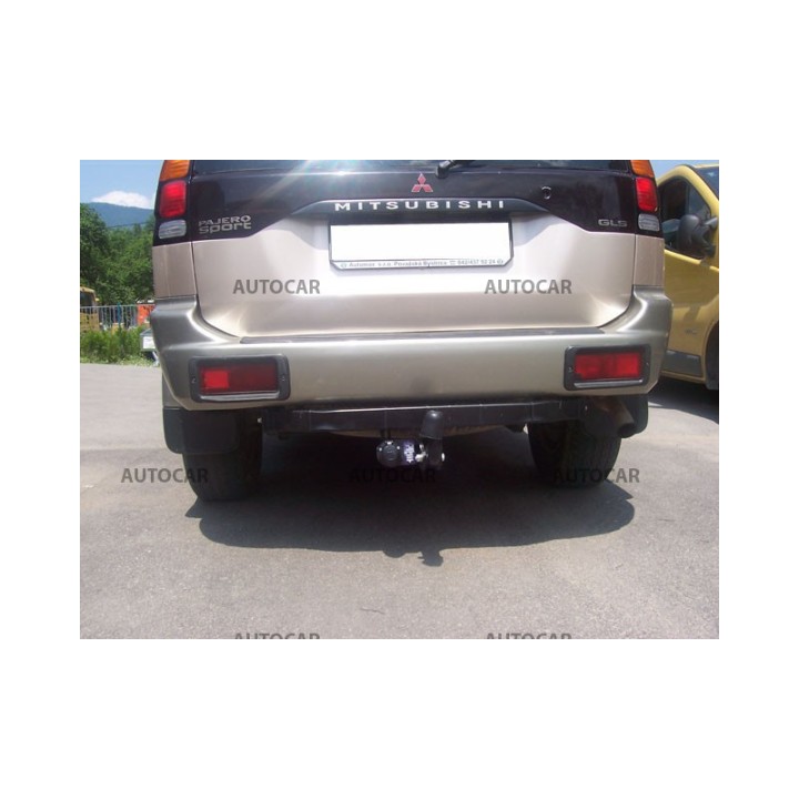 Cârlig de Remorcare, Auto-Hak, Sistem Semi-Demontabil, Mitsubishi Pajero Sport 3/5 Uși 1998 - 2013 - EDK.ro