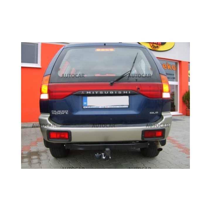 Towbar, Auto-Hak, Semi-Detachable System, Mitsubishi Pajero Sport 3/5-Door 1998 - 2013 - EDK.ro