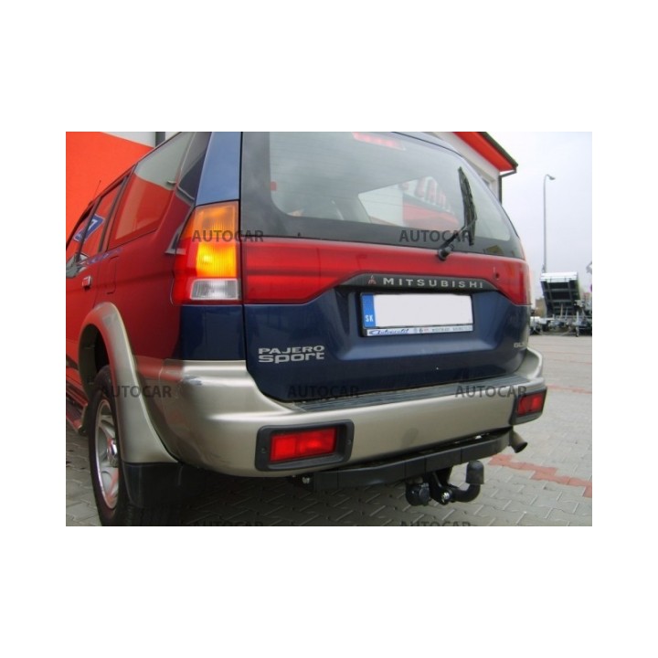 Towbar, Auto-Hak, Semi-Detachable System, Mitsubishi Pajero Sport 3/5-Door 1998 - 2013 - EDK.ro