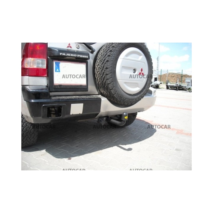 Towbar, Auto-Hak, Semi-Detachable System, Mitsubishi Pajero Pinin 5-Door 1999 - 2005 - EDK.ro