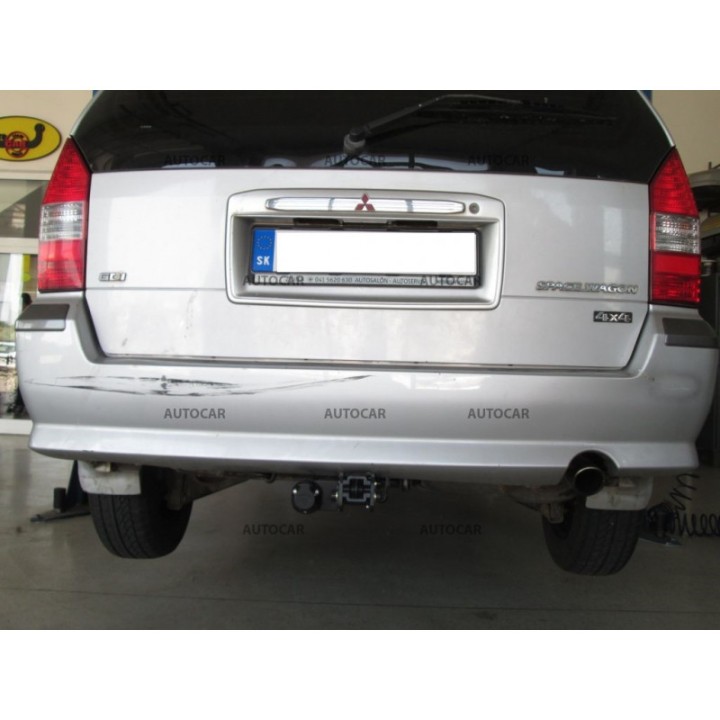 Cârlig de Remorcare, Auto-Hak, Sistem Semi-Demontabil, Mitsubishi Space Wagon 5 Uși 1998 - 2003 - EDK.ro