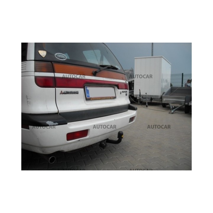 Cârlig de Remorcare, Auto-Hak, Sistem Semi-Demontabil, Mitsubishi Space Wagon 1992 - 1998 - EDK.ro