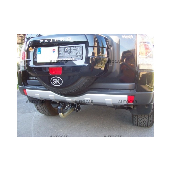 Towbar, Auto-Hak, Automatic Detachable System, Mitsubishi Pajero 3/5-Door 2007 - Present - EDK.ro