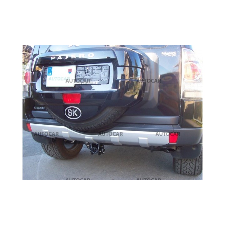 Cârlig de Remorcare, Auto-Hak, Sistem Demontabil Automat, Mitsubishi Pajero 3/5 Uși 2007 - Prezent - EDK.ro