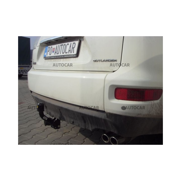 Cârlig de Remorcare, Auto-Hak, Sistem Semi-Demontabil, Mitsubishi Outlander 2007 - 2012 - EDK.ro