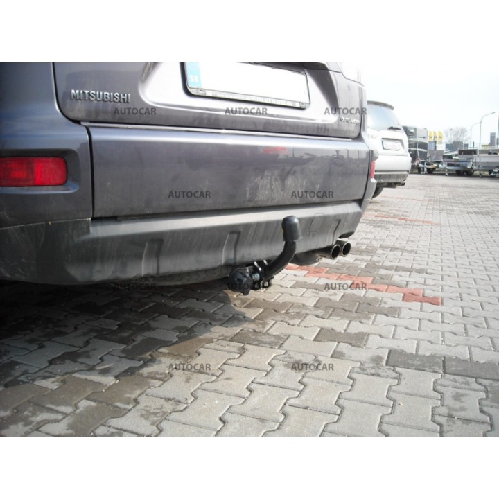 Cârlig de Remorcare, Auto-Hak, Sistem Semi-Demontabil, Mitsubishi Outlander 2007 - 2012 - EDK.ro