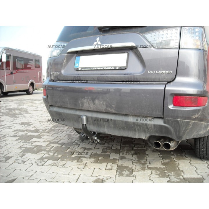 Cârlig de Remorcare, Auto-Hak, Sistem Semi-Demontabil, Mitsubishi Outlander 2007 - 2012 - EDK.ro