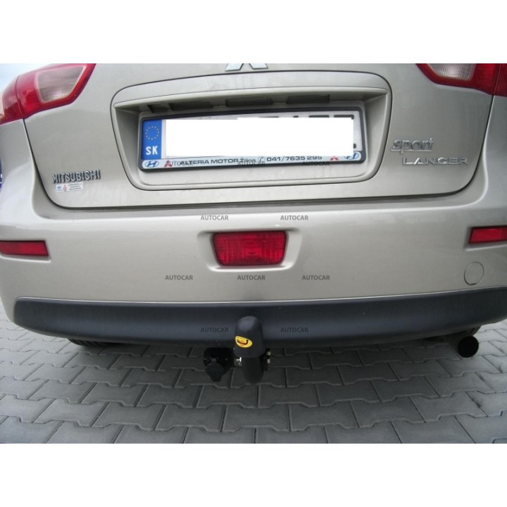 Cârlig de Remorcare, Auto-Hak, Sistem Semi-Demontabil, Mitsubishi Lancer 4 Uși 2008 - 2012 - EDK.ro